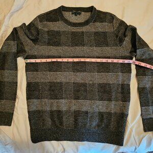 Black and White Checkered Sweater